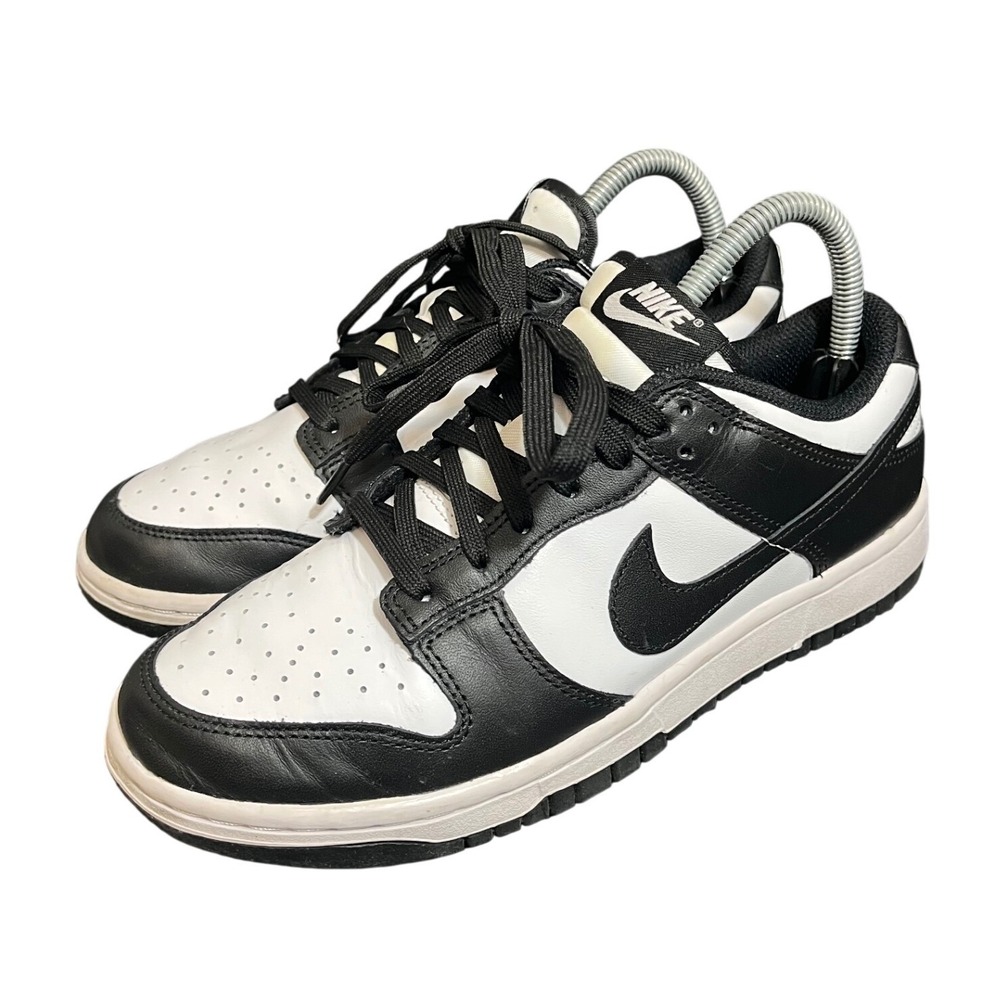 Nike‎ Dunk Low Sneakers Womens 8 Black White Panda DD1503-101 Low Top Shoes